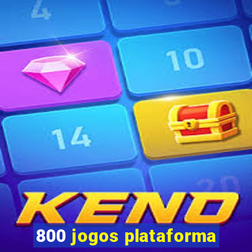 800 jogos plataforma